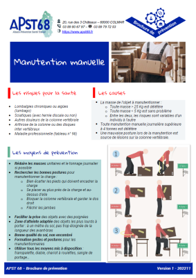 Manutention manuelle