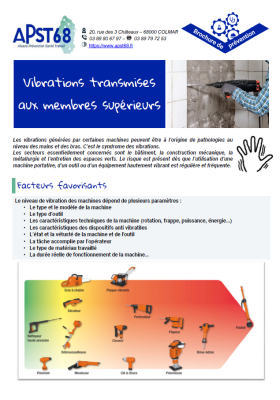 Vibrations membres supérieurs