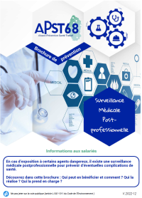 Surveillance médicale postprofessionnelle - salariés