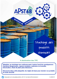 Stockage des produits chimiques dans les TPE