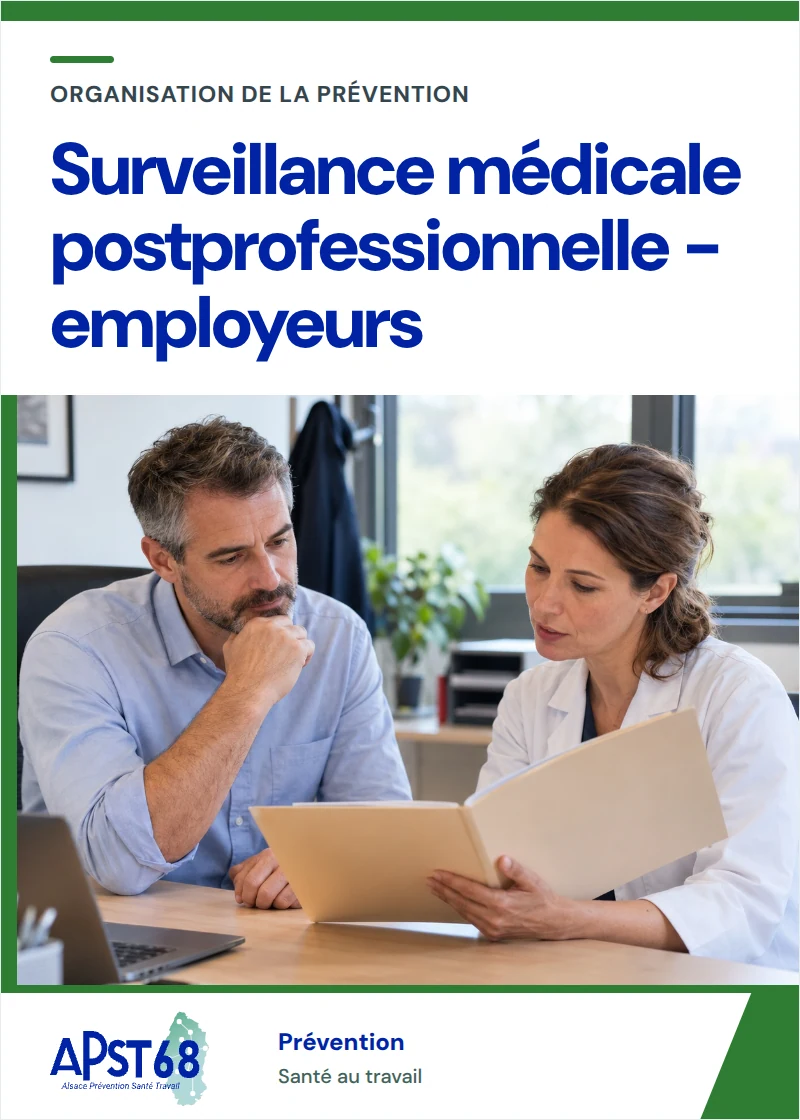 Surveillance médicale postprofessionnelle - employeurs