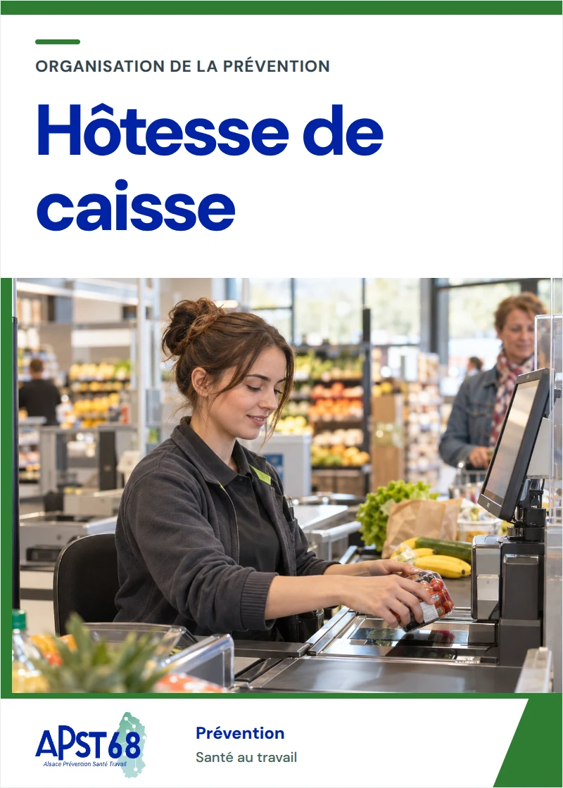 Hôtesse de caisse