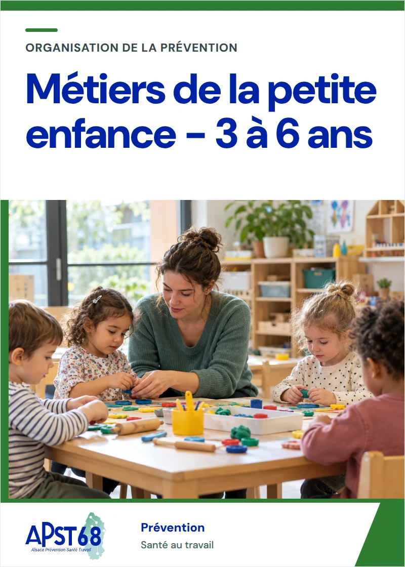 Métiers de la petite enfance - 3 à 6 ans
