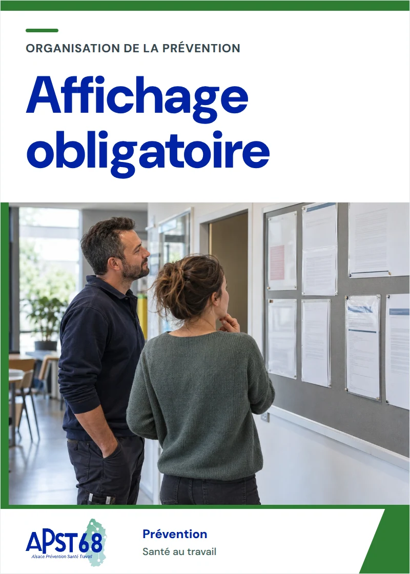 Affichage obligatoire
