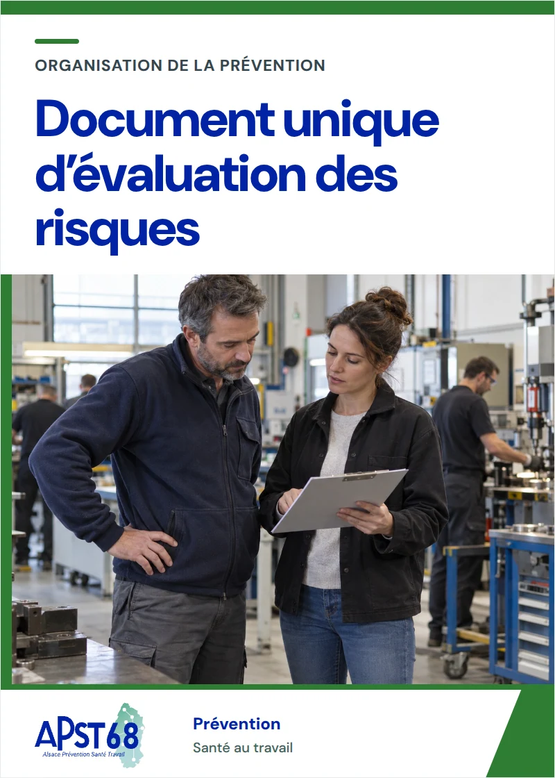 Document unique d’évaluation des risques